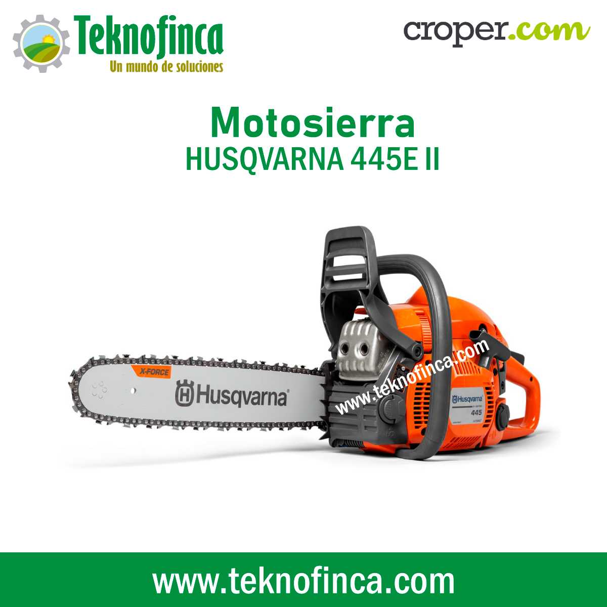 Motosierra HUSQVARNA 445E II Croper
